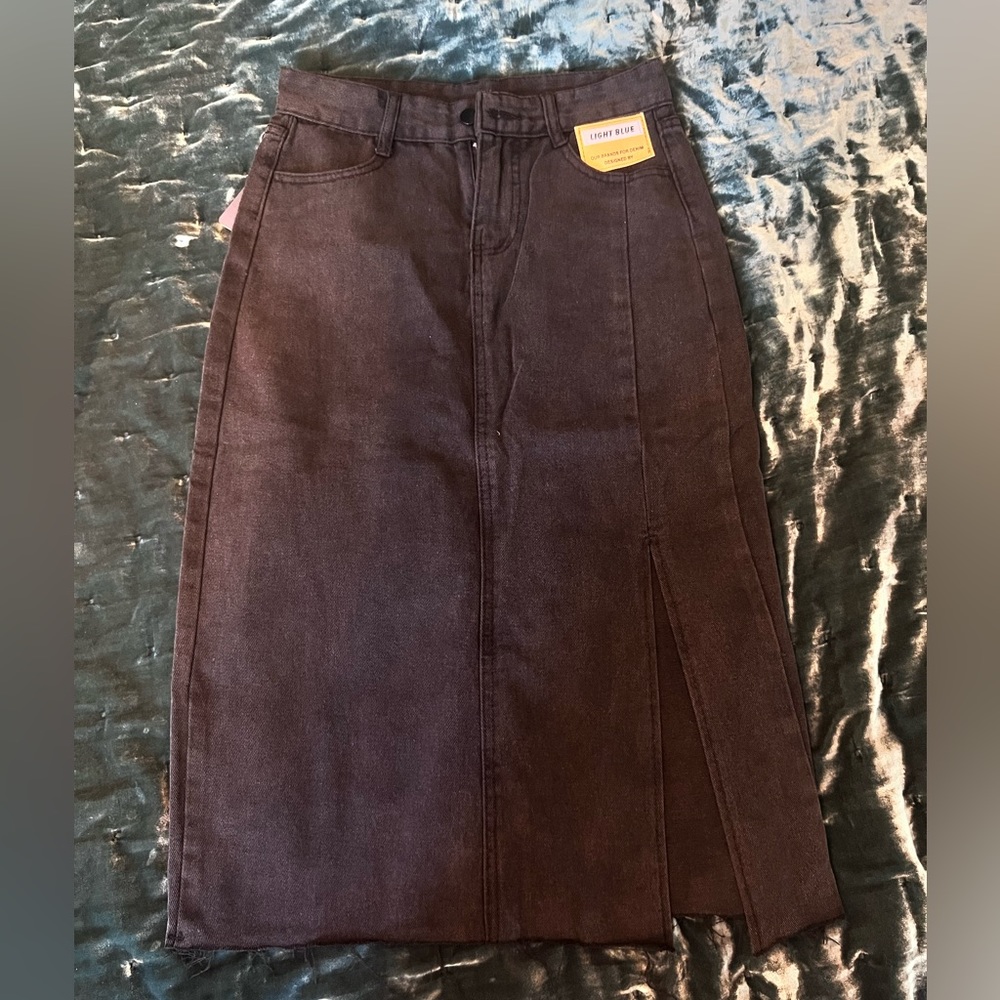 jeans skirt